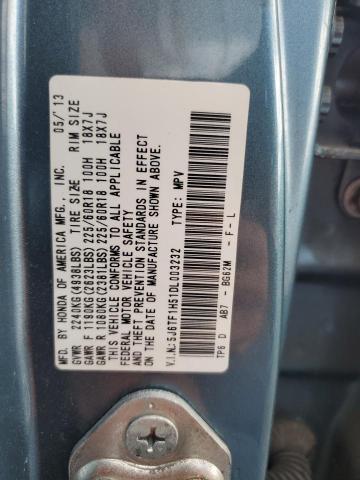 Продажа на аукционе авто 2013 Honda Crosstour, vin: 5J6TF1H51DL003232, номер лота: 55328866