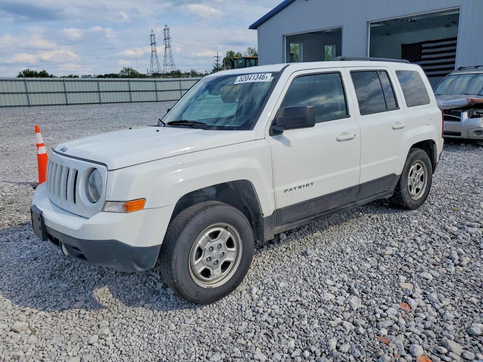 Aukcja sprzedaży 2016 Jeep Patriot, vin: 1C4NJPBA9GD628854, numer aukcji: 52041346