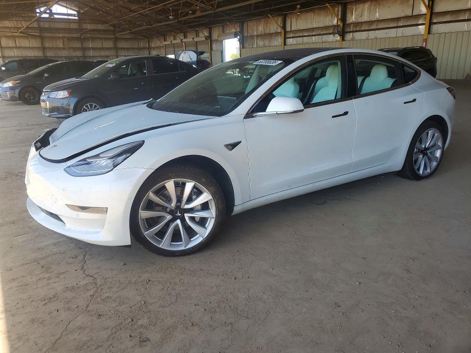 2018 Tesla Model 3 მანქანა იყიდება აუქციონზე, vin: 5YJ3E1EB0JF101248, აუქციონის ნომერი: 53200636