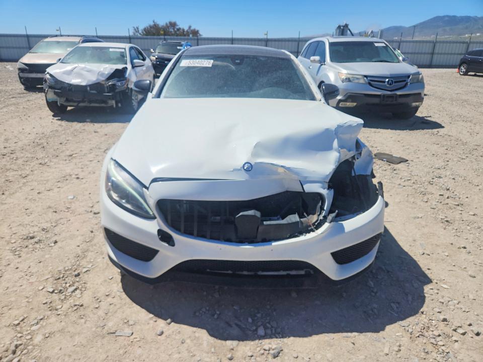 2017 Mercedes-benz C მანქანა იყიდება აუქციონზე, vin: WDDWJ6EB7HF457374, აუქციონის ნომერი: 53040276