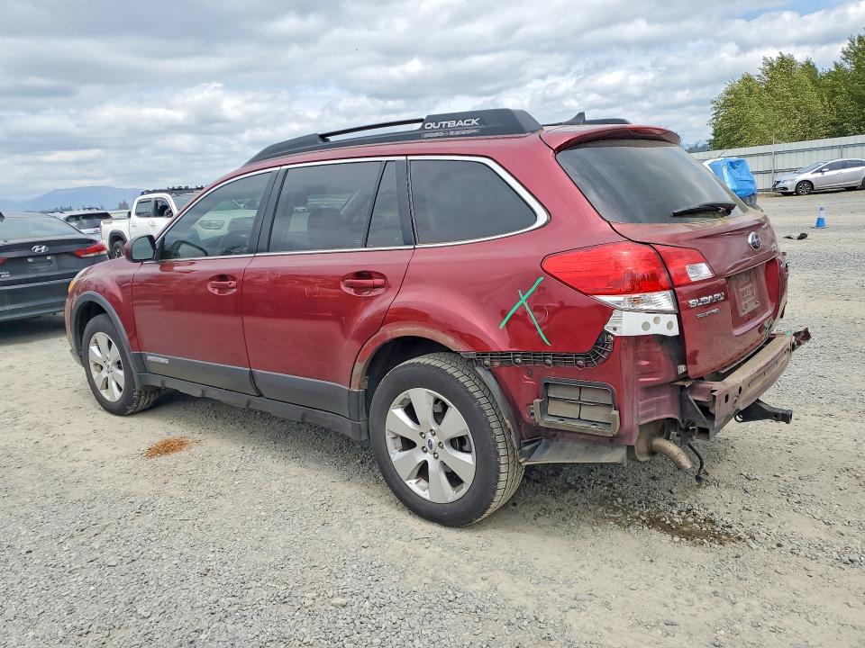 2012 Subaru Outback მანქანა იყიდება აუქციონზე, vin: 4S4BREKC5C2255461, აუქციონის ნომერი: 53187546