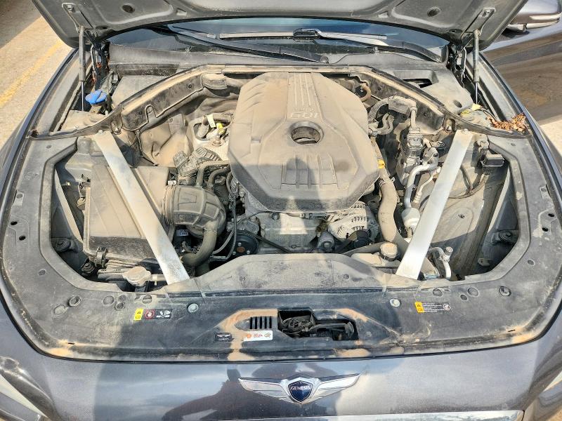 53593586 :رقم المزاد ، KMTG34LA0KU035345 vin ، 2019 Genesis G70 مزاد بيع