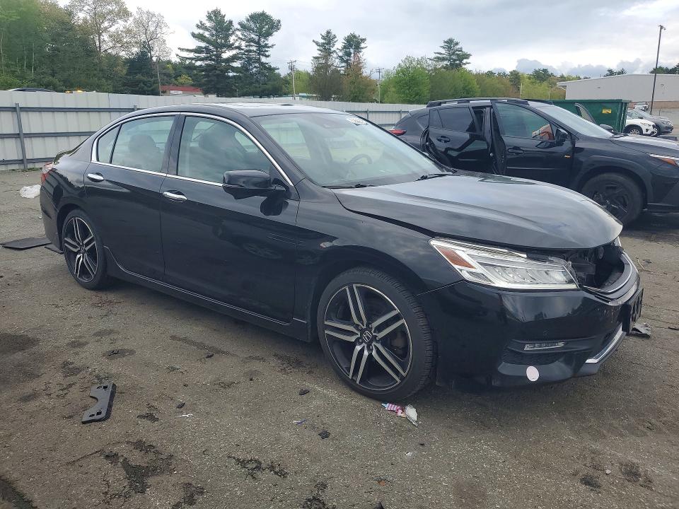 53691276 :رقم المزاد ، 1HGCR3F9XHA010214 vin ، 2017 Honda Accord مزاد بيع
