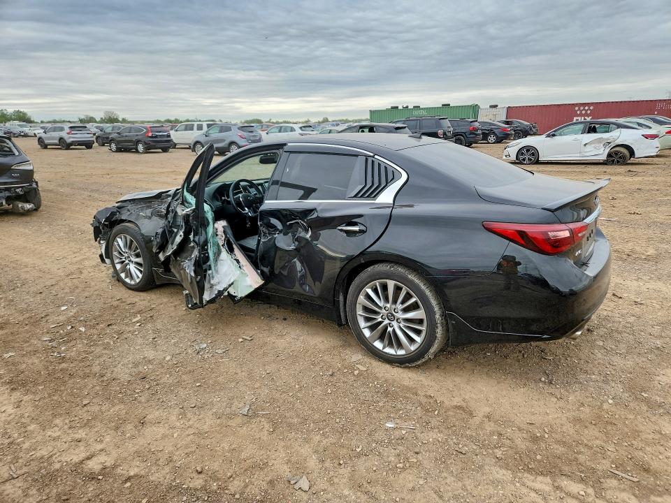 54698586 :رقم المزاد ، JN1EV7AR0KM551265 vin ، 2019 Infiniti Q50 مزاد بيع