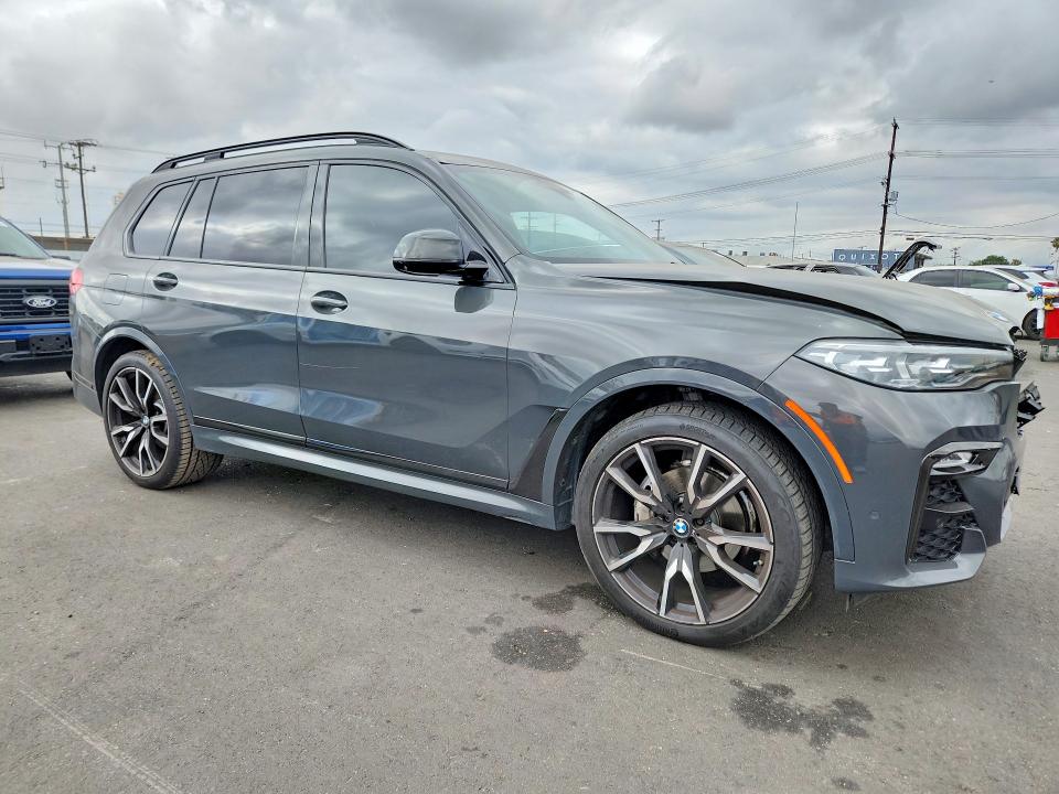 54999046 :رقم المزاد ، 5UXCW2C00M9H88302 vin ، 2021 Bmw X7 مزاد بيع
