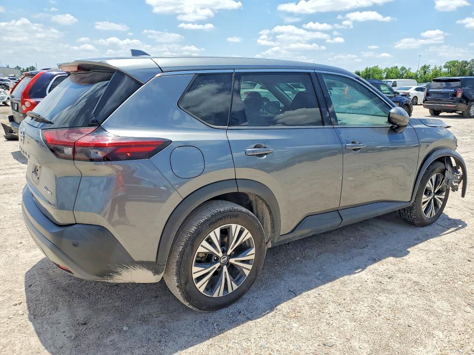 53407766 :رقم المزاد ، 5N1AT3BB7MC756503 vin ، 2021 Nissan Rogue مزاد بيع