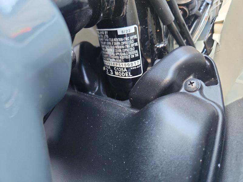 53881426 :رقم المزاد ، MLHJA585XP5100017 vin ، 2023 Honda C125 مزاد بيع