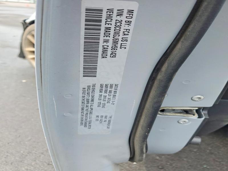 54921906 :رقم المزاد ، 2C3CDXGJ6MH561429 vin ، 2021 Dodge Charger مزاد بيع
