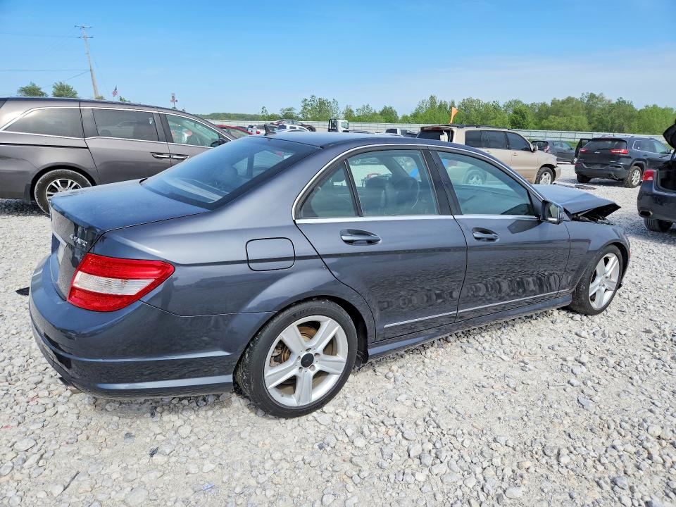 2011 Mercedes-benz C მანქანა იყიდება აუქციონზე, vin: WDDGF8BB0BR137809, აუქციონის ნომერი: 53963726