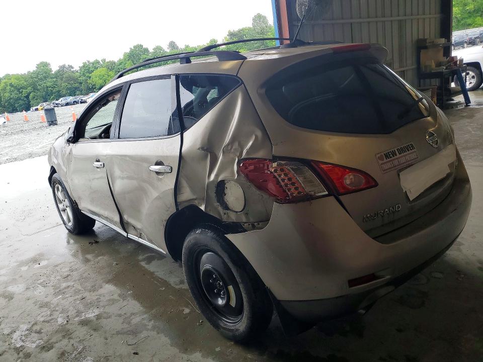 Продажа на аукционе авто 2010 Nissan Murano, vin: JN8AZ1MWXAW117862, номер лота: 52507146