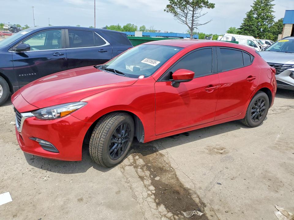 55035686 :رقم المزاد ، 3MZBN1K73HM115787 vin ، 2017 Mazda 3 مزاد بيع