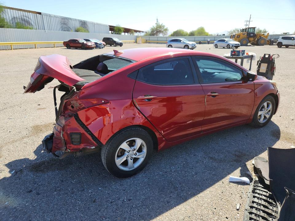 53086216 :رقم المزاد ، 5NPDH4AE3EH481609 vin ، 2014 Hyundai Elantra مزاد بيع