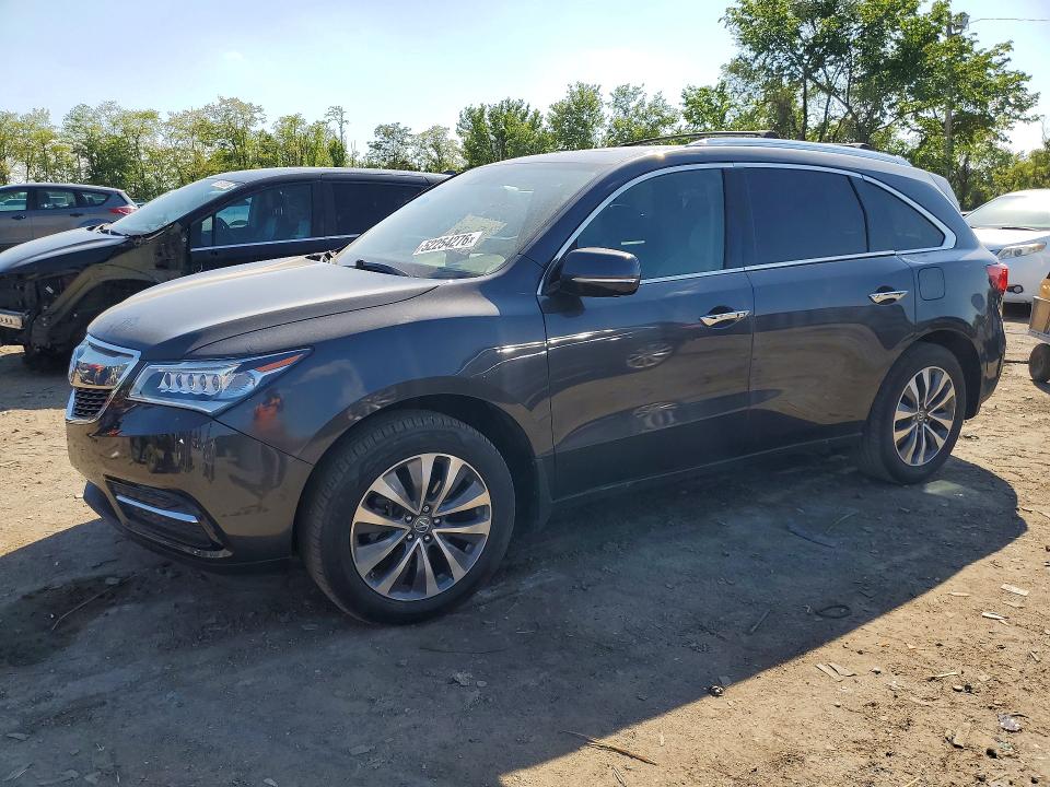 Продажа на аукционе авто 2014 Acura Mdx, vin: 5FRYD3H40EB016352, номер лота: 52254276
