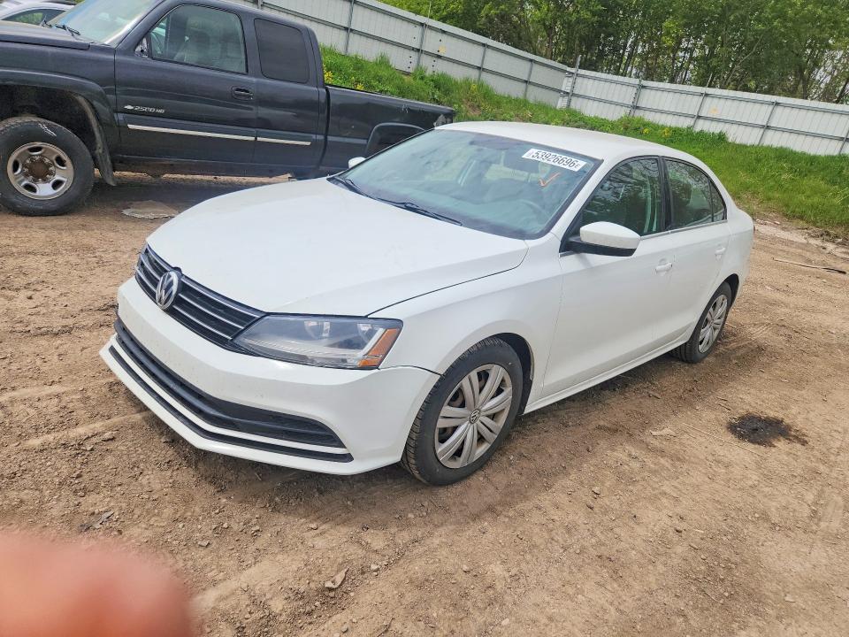 53926696 :رقم المزاد ، 3VW167AJ3HM319837 vin ، 2017 Volkswagen Jetta مزاد بيع