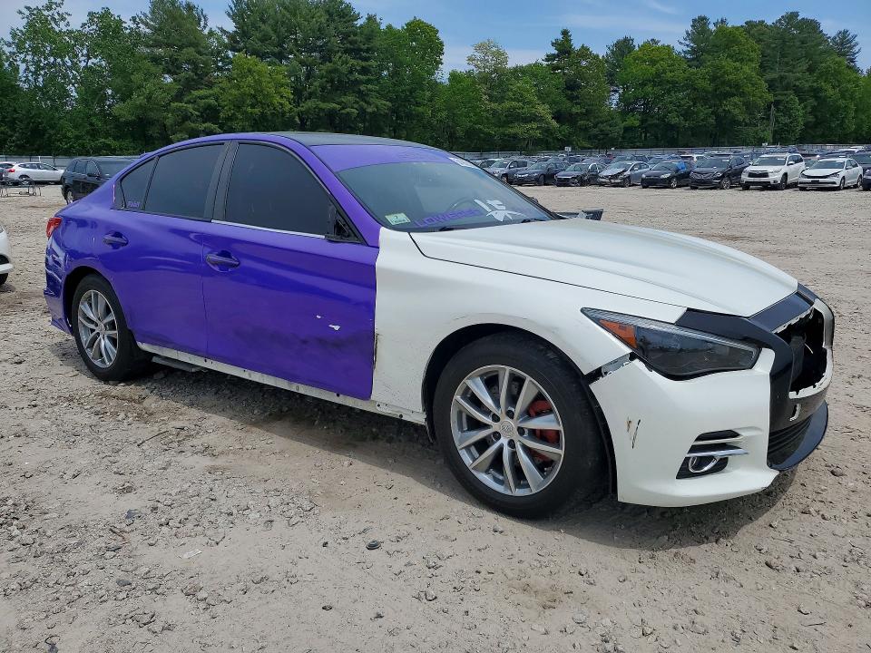 Продажа на аукционе авто 2014 Infiniti Q50, vin: JN1BV7AR4EM691570, номер лота: 54909266