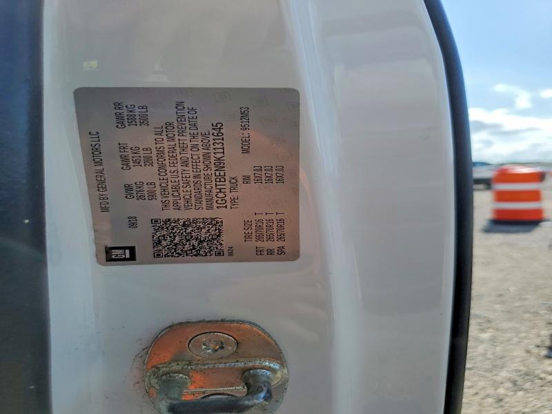 Aukcja sprzedaży 2019 Chevrolet Colorado, vin: 1GCHTBEN9K1131645, numer aukcji: 53528406