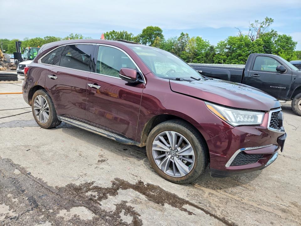 Продажа на аукционе авто 2017 Acura Mdx, vin: 5FRYD4H52HB027601, номер лота: 52523246