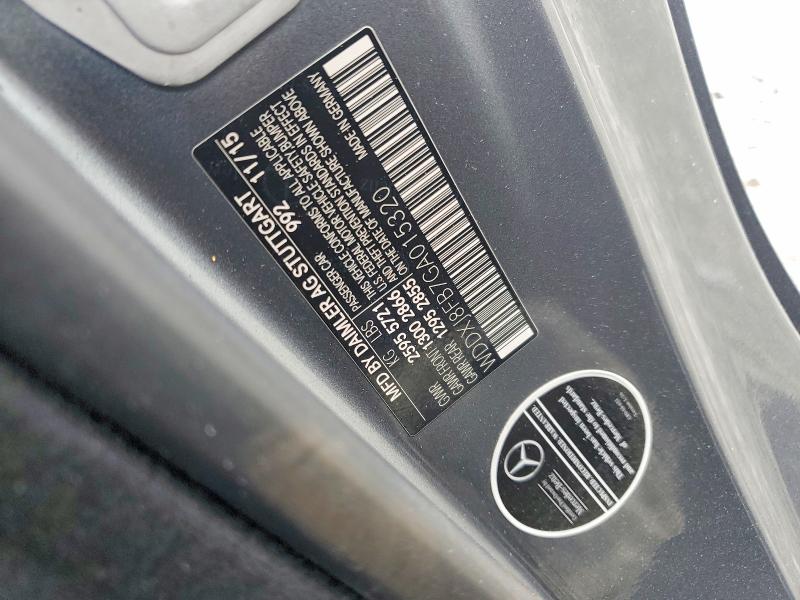 2016 Mercedes-benz S მანქანა იყიდება აუქციონზე, vin: WDDXJ8FB7GA015320, აუქციონის ნომერი: 52056096