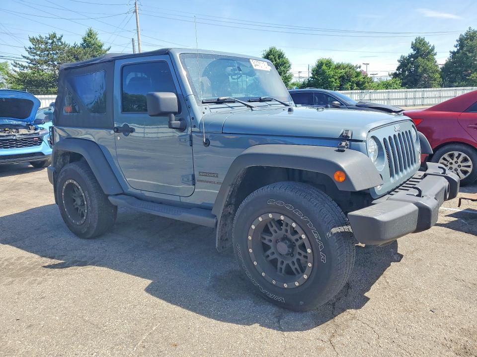 Aukcja sprzedaży 2015 Jeep Wrangler, vin: 1C4AJWAG2FL545883, numer aukcji: 54470116