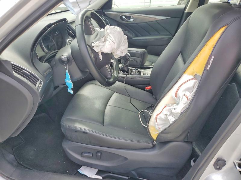 54608126 :رقم المزاد ، JN1BV7APXFM345958 vin ، 2015 Infiniti Q50 مزاد بيع