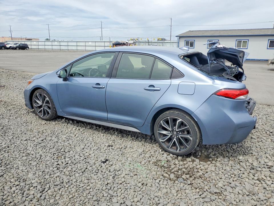 52916076 :رقم المزاد ، JTDS4MCE4MJ070922 vin ، 2021 Toyota Corolla مزاد بيع
