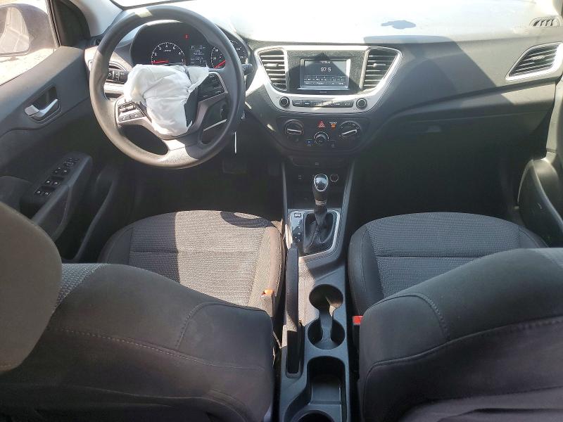 2021 Hyundai Accent მანქანა იყიდება აუქციონზე, vin: 3KPC24A68ME147553, აუქციონის ნომერი: 53027236