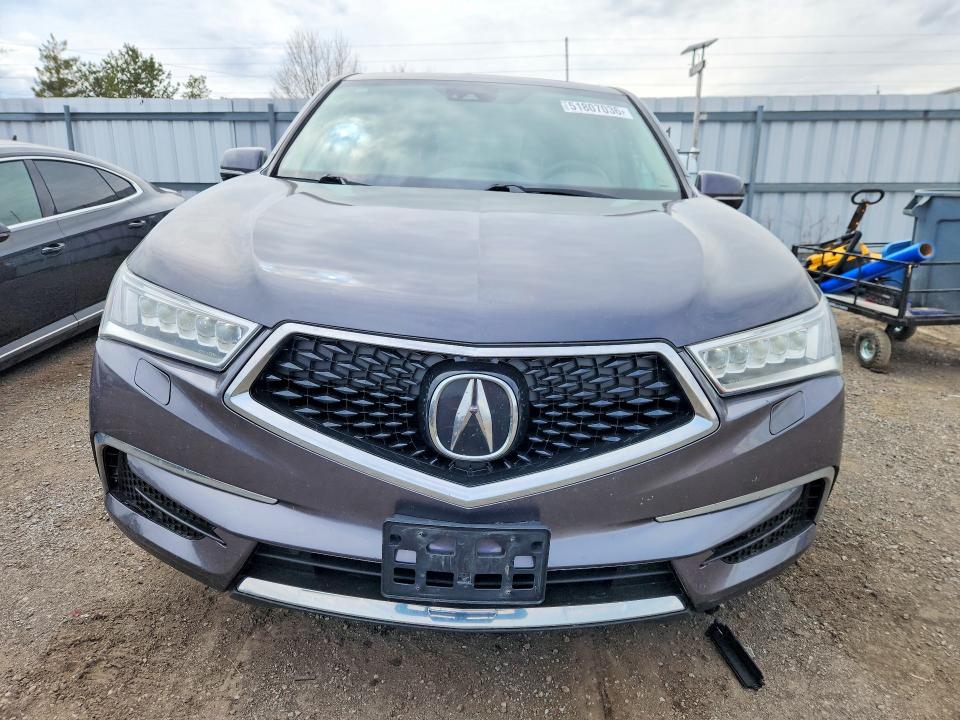 2017 Acura Mdx მანქანა იყიდება აუქციონზე, vin: 5FRYD4H40HB504114, აუქციონის ნომერი: 51807036