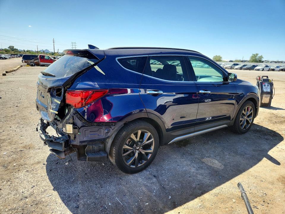 54320196 :رقم المزاد ، 5XYZW4LAXJG515679 vin ، 2018 Hyundai Santa Fe Sport مزاد بيع