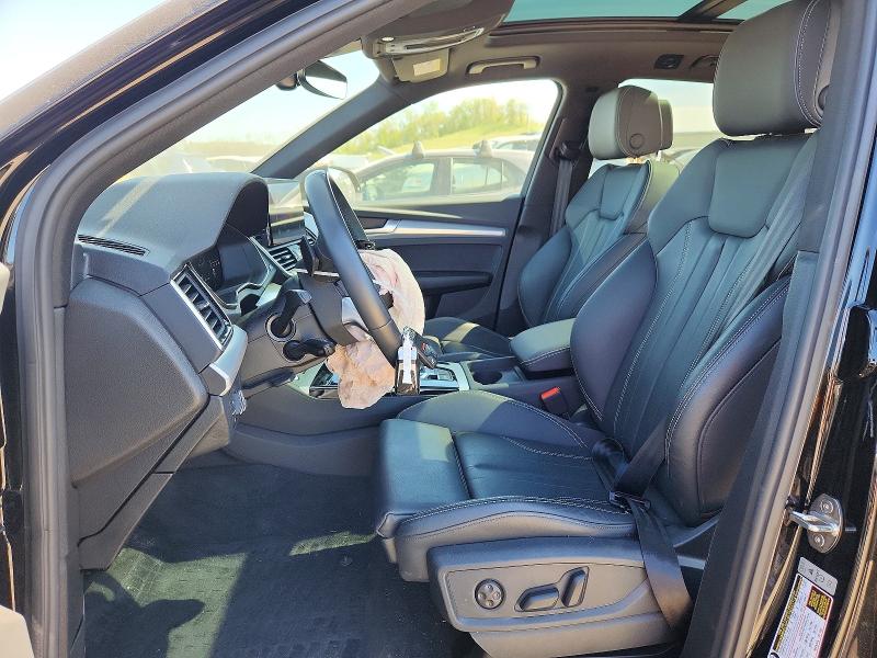 52737236 :رقم المزاد ، WA1GAAFY6R2100131 vin ، 2024 Audi Q5 مزاد بيع