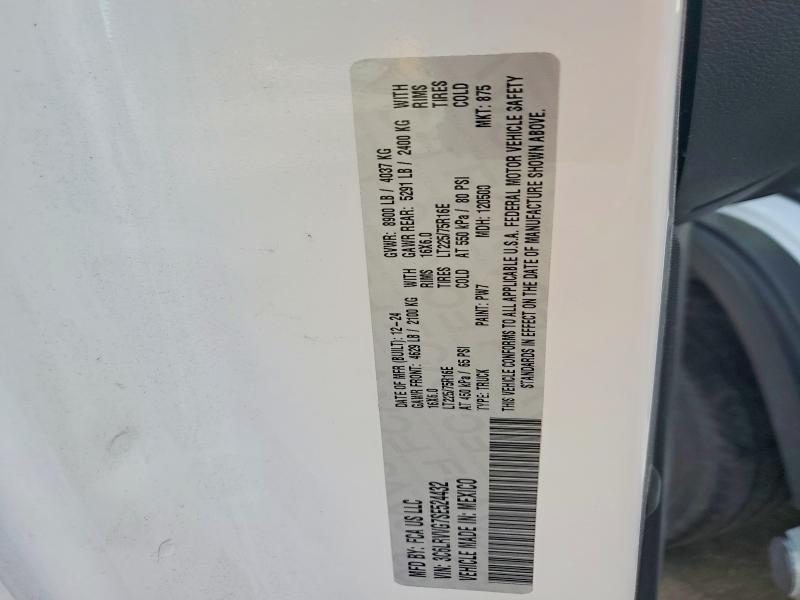 53199156 :رقم المزاد ، 3C6LRVVG7SE524432 vin ، 2025 Ram Promaster 2500 مزاد بيع