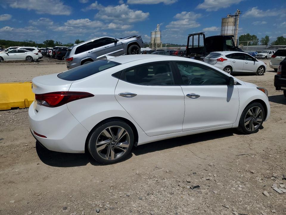 52353086 :رقم المزاد ، 5NPDH4AE2EH525549 vin ، 2014 Hyundai Elantra مزاد بيع