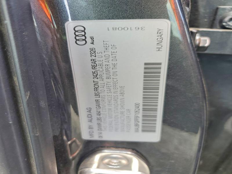 Продаж на аукціоні авто 2015 Audi A3, vin: WAUBFGFF5F1052400, номер лоту: 54554206