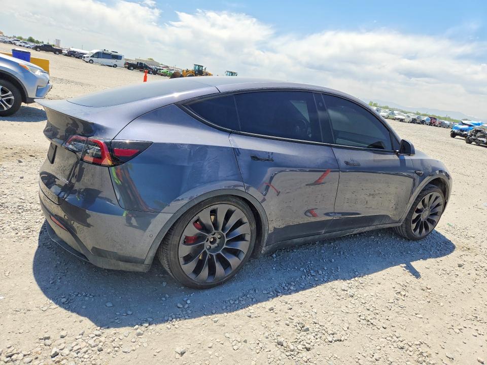 2022 Tesla Model Y მანქანა იყიდება აუქციონზე, vin: 7SAYGDEF5NF507328, აუქციონის ნომერი: 53566686