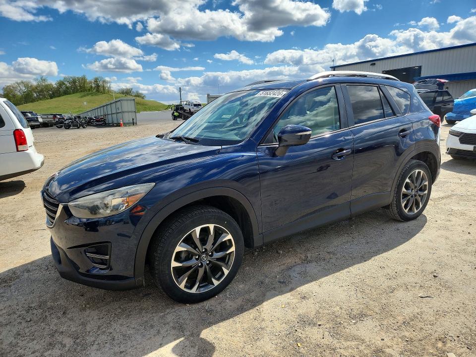 2016 Mazda Cx-5 მანქანა იყიდება აუქციონზე, vin: JM3KE2DY5G0806214, აუქციონის ნომერი: 51652426