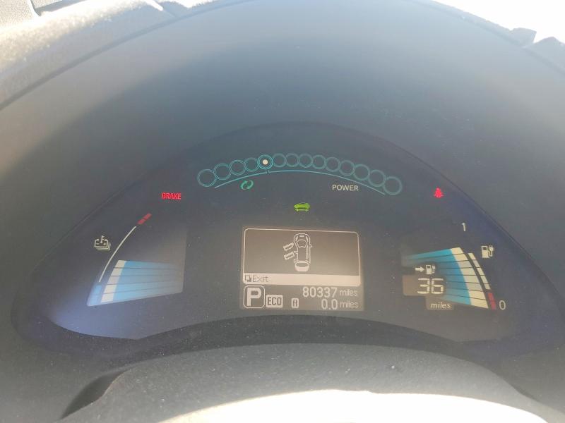 2017 Nissan Leaf მანქანა იყიდება აუქციონზე, vin: 1N4BZ0CPXHC308476, აუქციონის ნომერი: 53839246