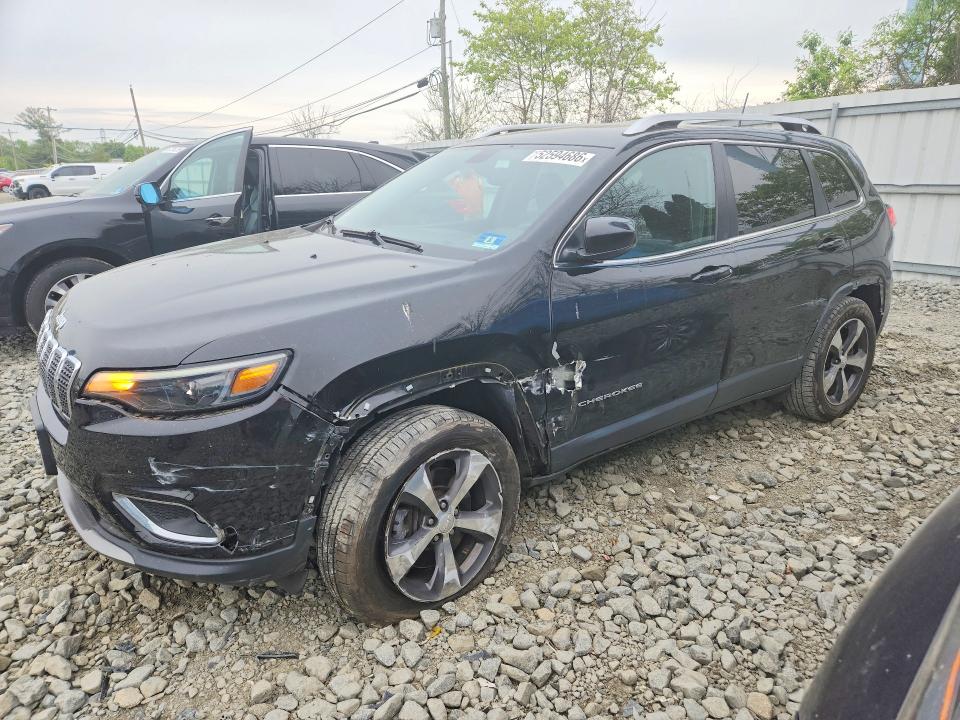 52594686 :رقم المزاد ، 1C4PJMDN2KD158974 vin ، 2019 Jeep Cherokee مزاد بيع