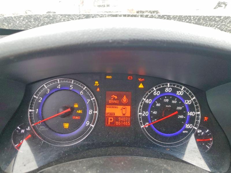 Aukcja sprzedaży 2008 Infiniti Ex35, vin: JNKAJ09F68M359588, numer aukcji: 53746986