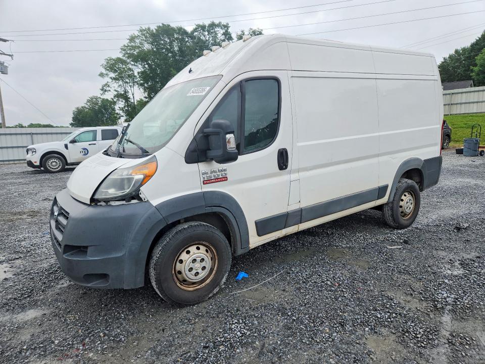54885386 :رقم المزاد ، 3C6TRVBG9JE128490 vin ، 2018 Ram Promaster 1500 مزاد بيع