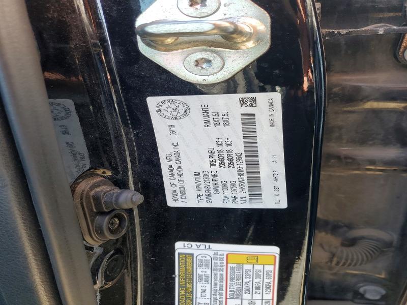 Продажа на аукционе авто 2019 Honda Cr-v, vin: 2HKRW2H81KH129642, номер лота: 49423906