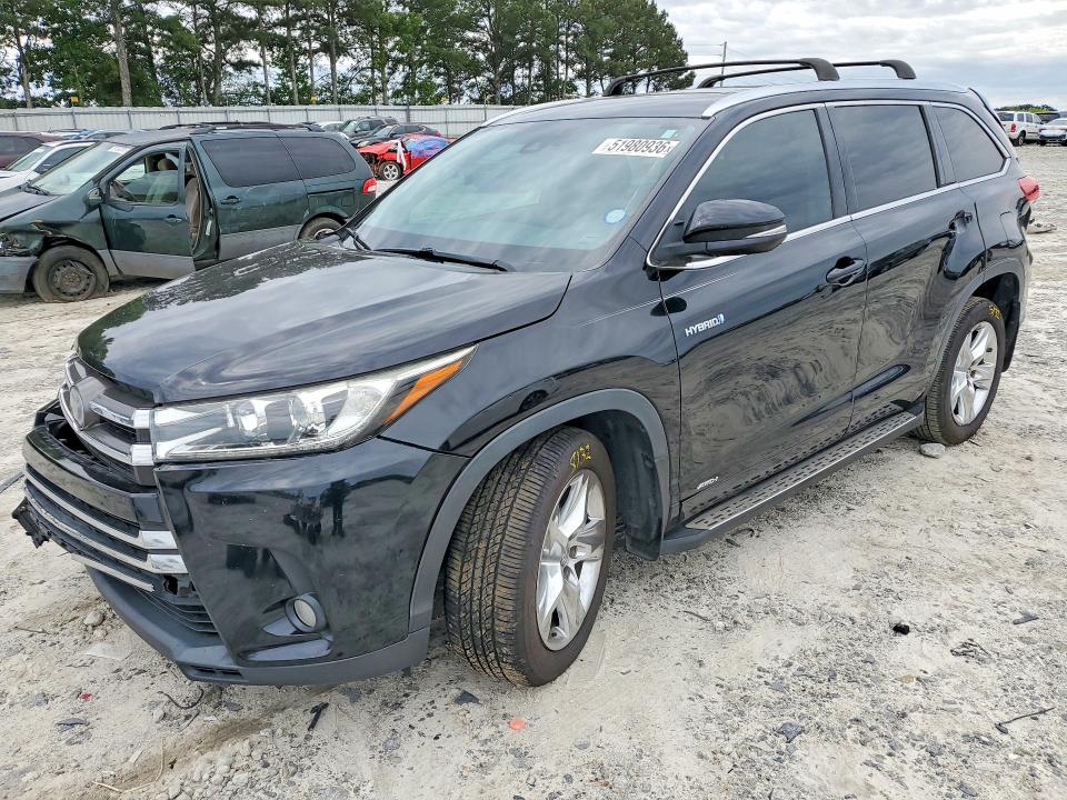 51980936 :رقم المزاد ، 5TDDGRFH8JS039979 vin ، 2018 Toyota Highlander Hybrid مزاد بيع