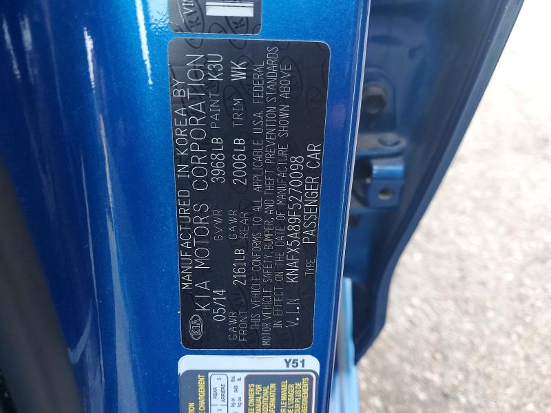 Продажа на аукционе авто 2015 Kia Forte, vin: KNAFX5A89F5270098, номер лота: 52332726