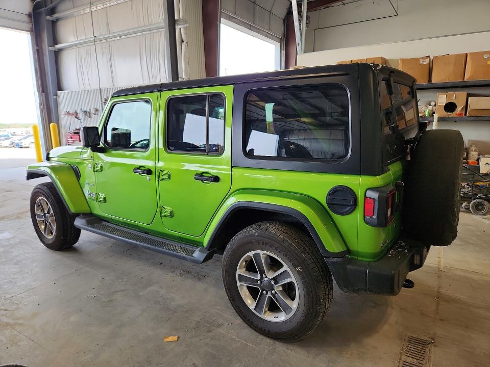 2019 Jeep Wrangler Unlimited მანქანა იყიდება აუქციონზე, vin: 1C4HJXEN7KW509306, აუქციონის ნომერი: 52460636