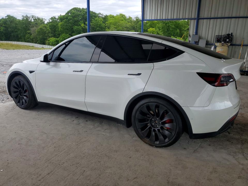 54616646 :رقم المزاد ، 7SAYGDEF6NF441968 vin ، 2022 Tesla Model Y مزاد بيع