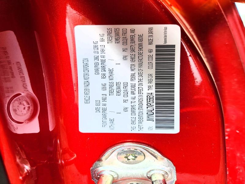 Продаж на аукціоні авто 2023 Mazda Mx-5 Miata, vin: JM1NDAL7XP0556514, номер лоту: 53174526