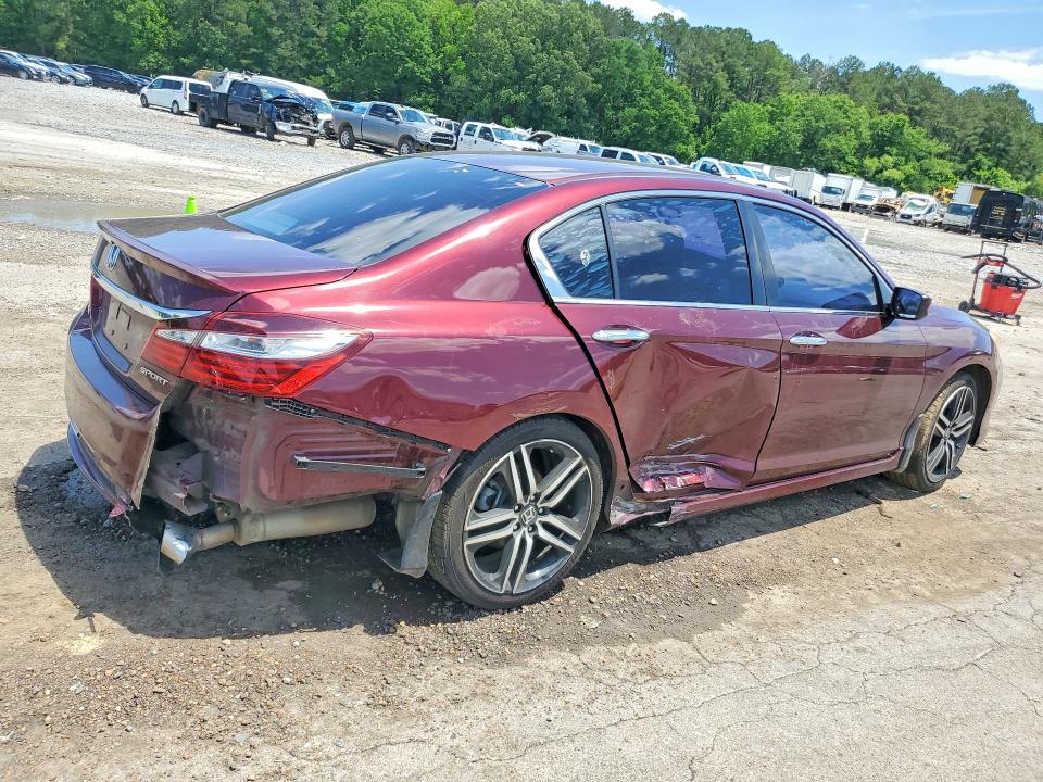 52365646 :رقم المزاد ، 1HGCR2F53HA226414 vin ، 2017 Honda Accord مزاد بيع