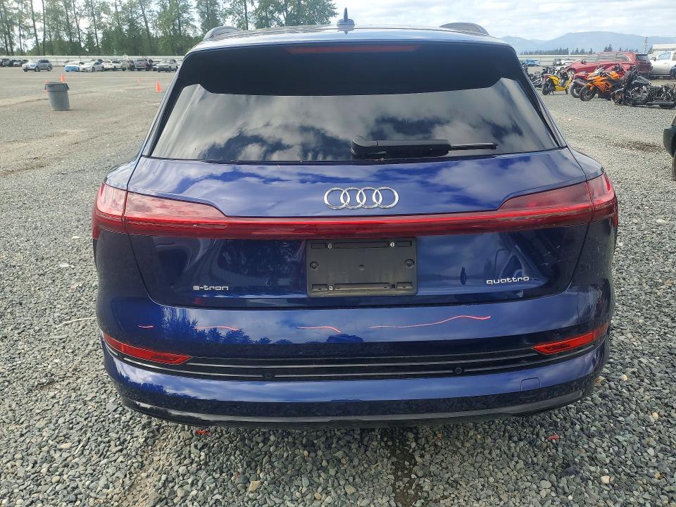 55507256 :رقم المزاد ، WA1AAAGE2NB022824 vin ، 2022 Audi E-tron مزاد بيع