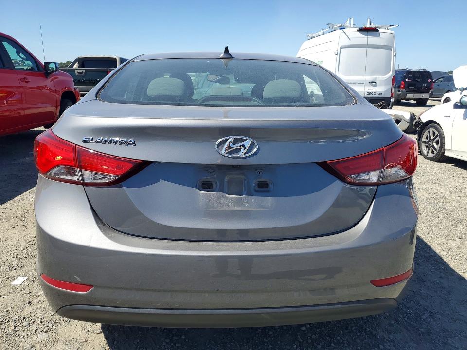 53612436 :رقم المزاد ، 5NPDH4AE7EH519116 vin ، 2014 Hyundai Elantra مزاد بيع