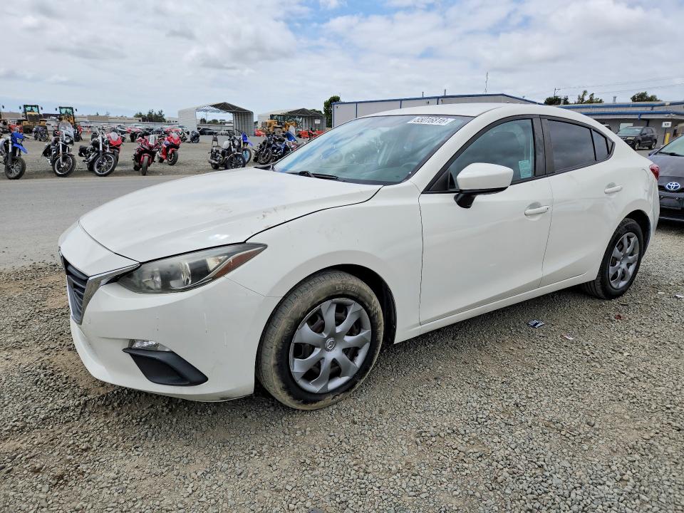 2016 Mazda 3 მანქანა იყიდება აუქციონზე, vin: JM1BM1T76G1280622, აუქციონის ნომერი: 55016816