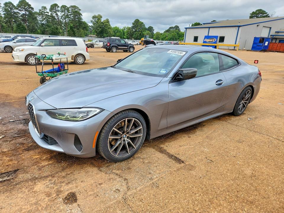 2022 Bmw 430i მანქანა იყიდება აუქციონზე, vin: WBA53AP06NCK17936, აუქციონის ნომერი: 54982556
