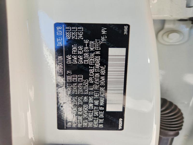 Aukcja sprzedaży 2019 Volvo Xc40, vin: YV4162XZ8K2014946, numer aukcji: 52005906